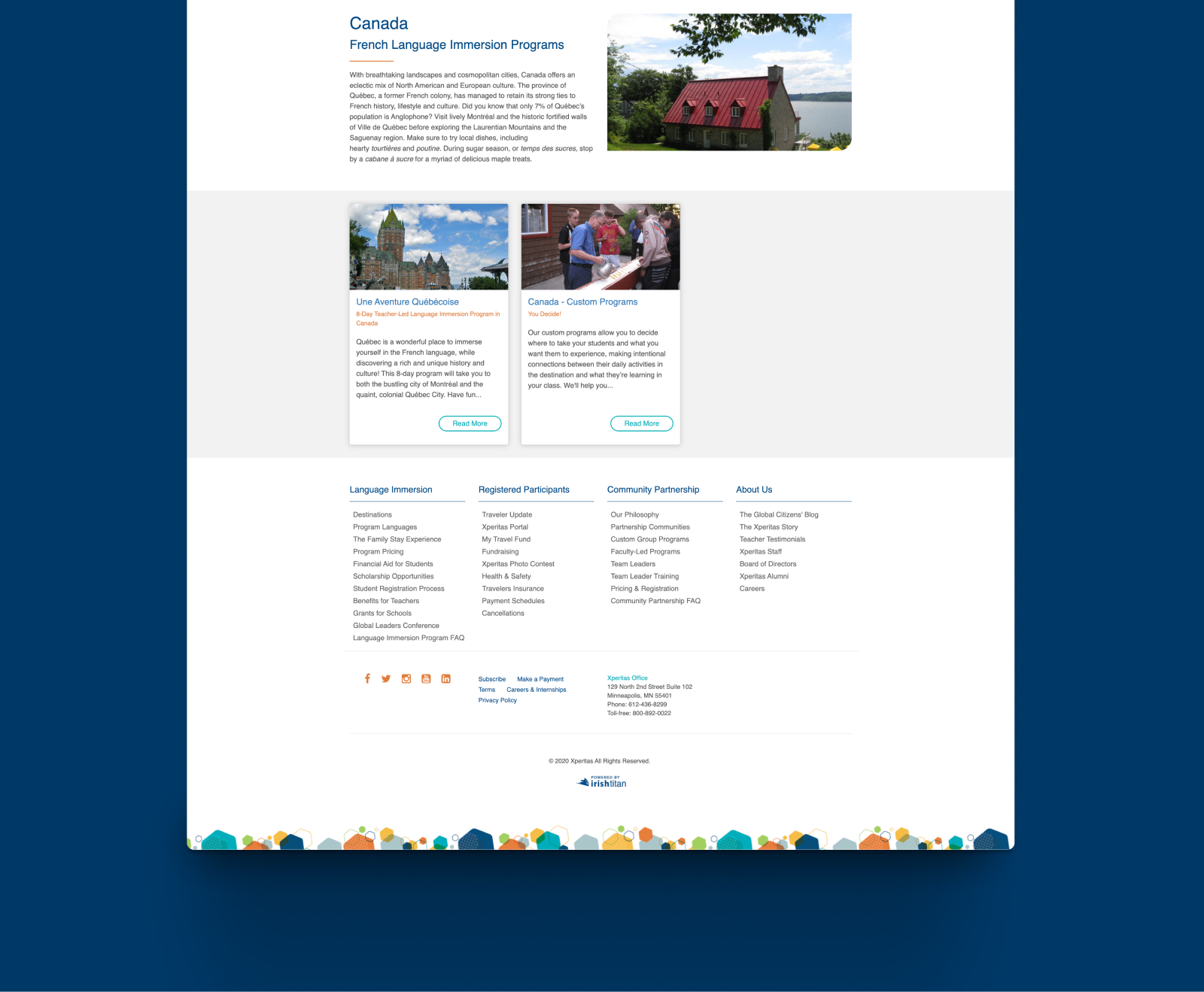Xperitas Website Bottom