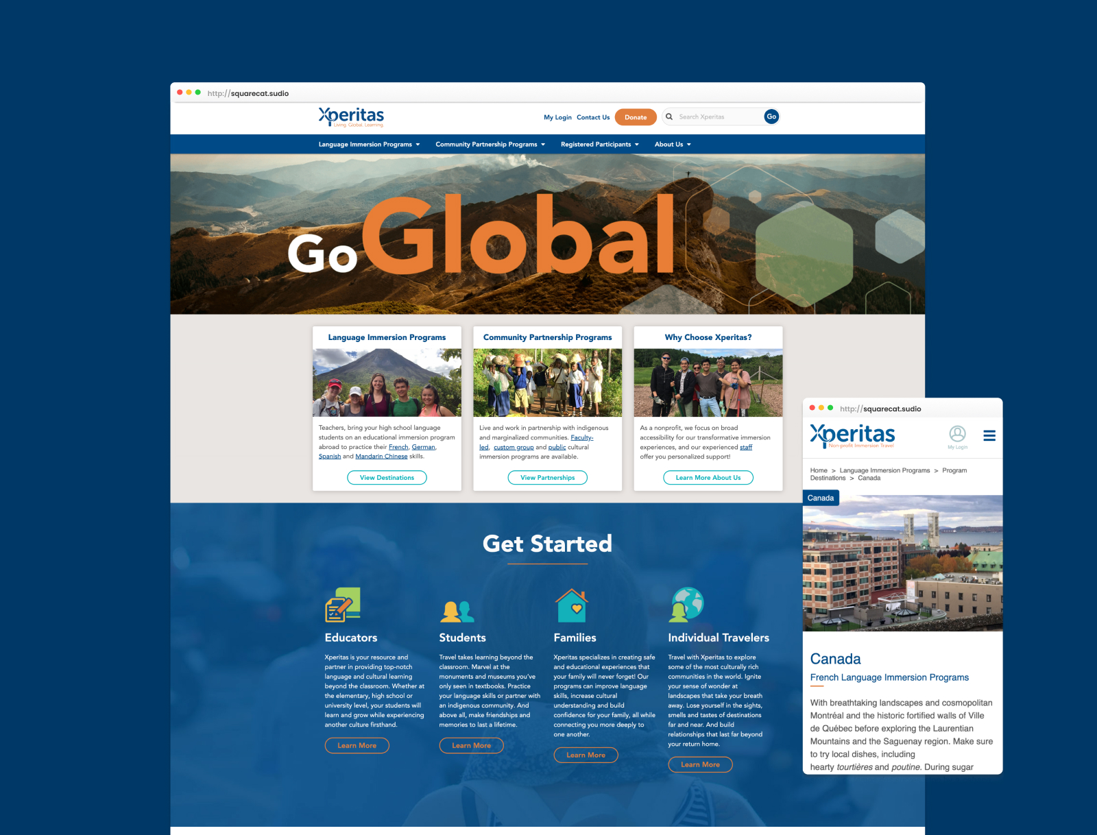 Xperitas Website Top